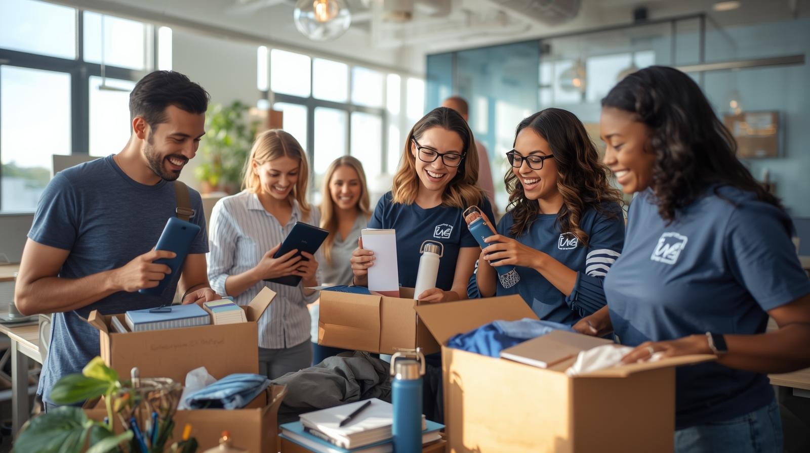 Employee Engagement Gifts UK | Branded Merchandise That Builds Culture