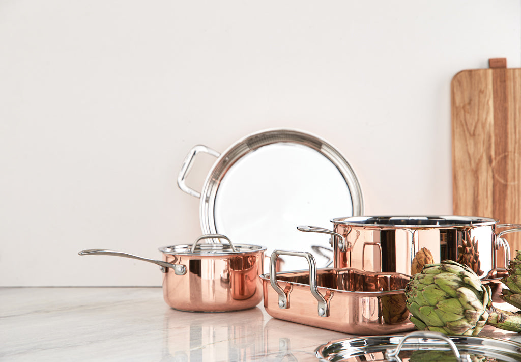 VINGA Baron copper saucepan