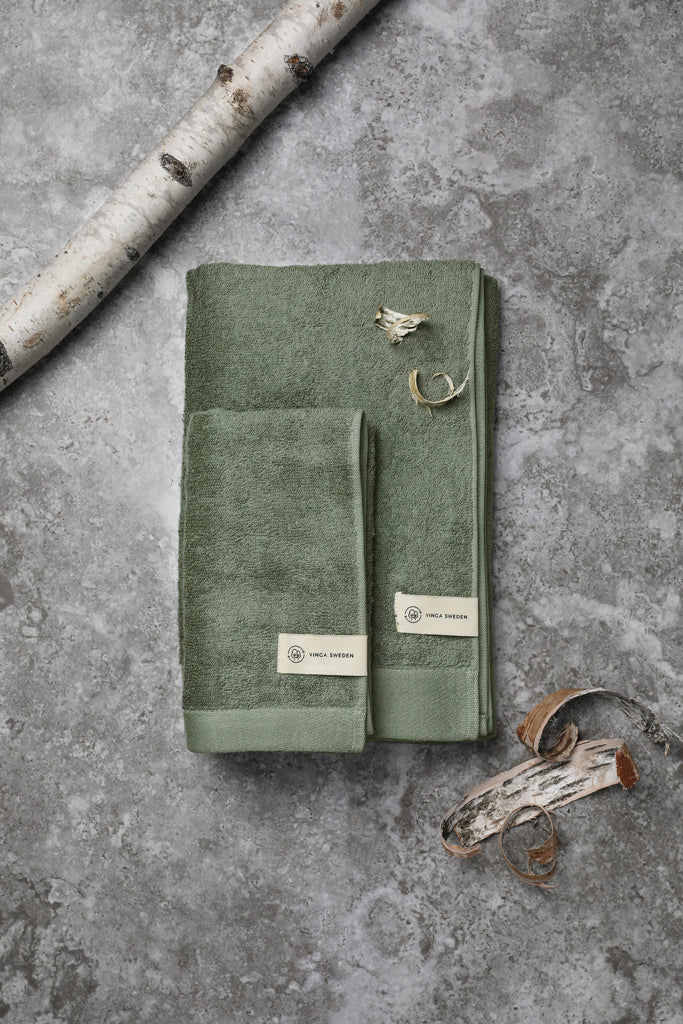 VINGA Birch towels 30x30