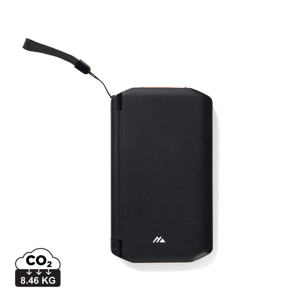 Nordic Drift Titan 10.000mAh solar powerbank with 3 panels