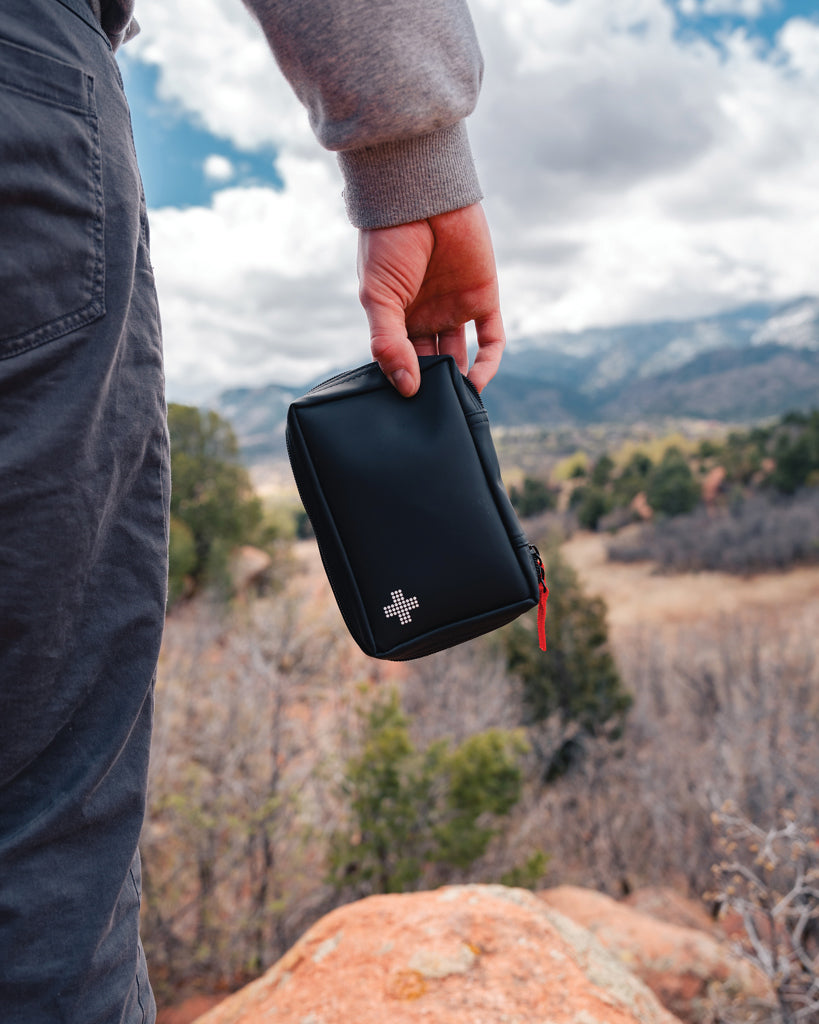 RCS recycled nubuck PU pouch first aid set