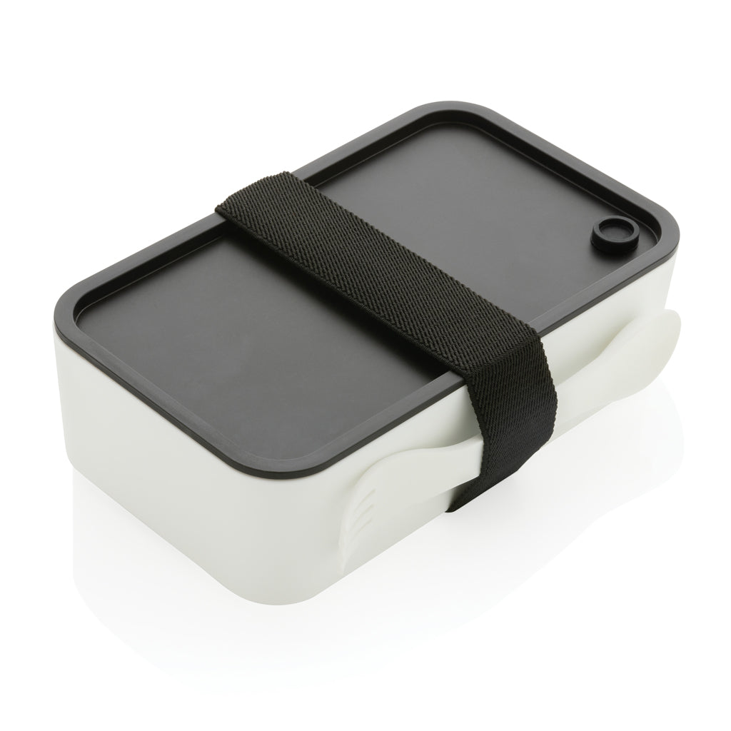 PP lunch box with spork