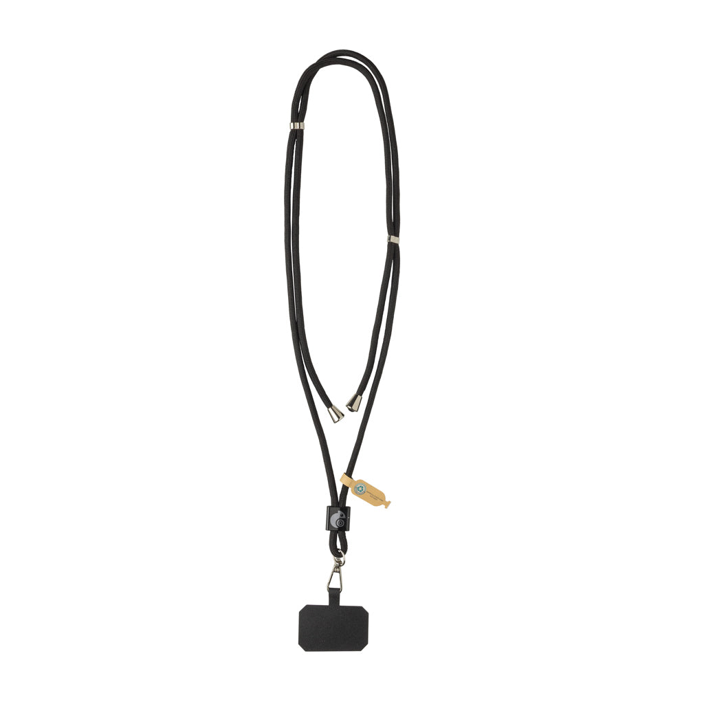 CarryLoop RCS recycled PET adjustable phone holder lanyard