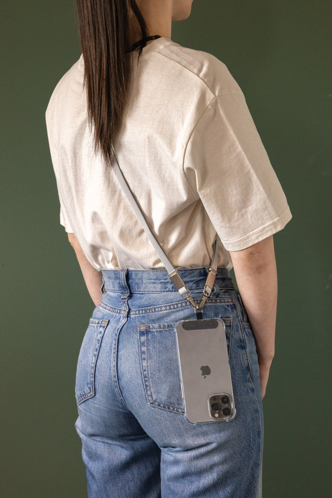 Nivo RCS recycled PET Crossbody lanyard