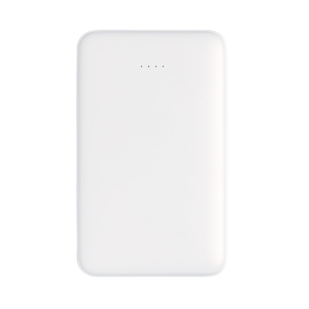 5.000 mAh Pocket Powerbank with integrated cables