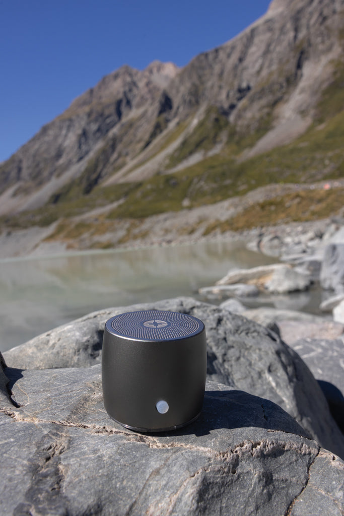 Swiss Peak RCS recycled aluminium 3W bass speaker
