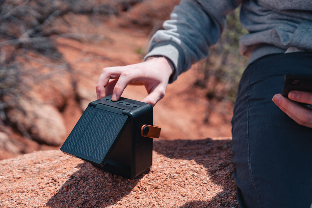 Skywave RCS recycled plastic solar speaker 12W