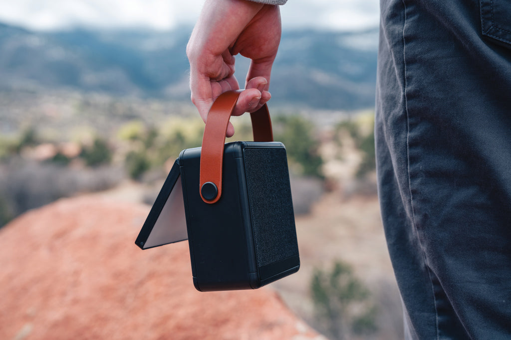 Skywave RCS recycled plastic solar speaker 12W