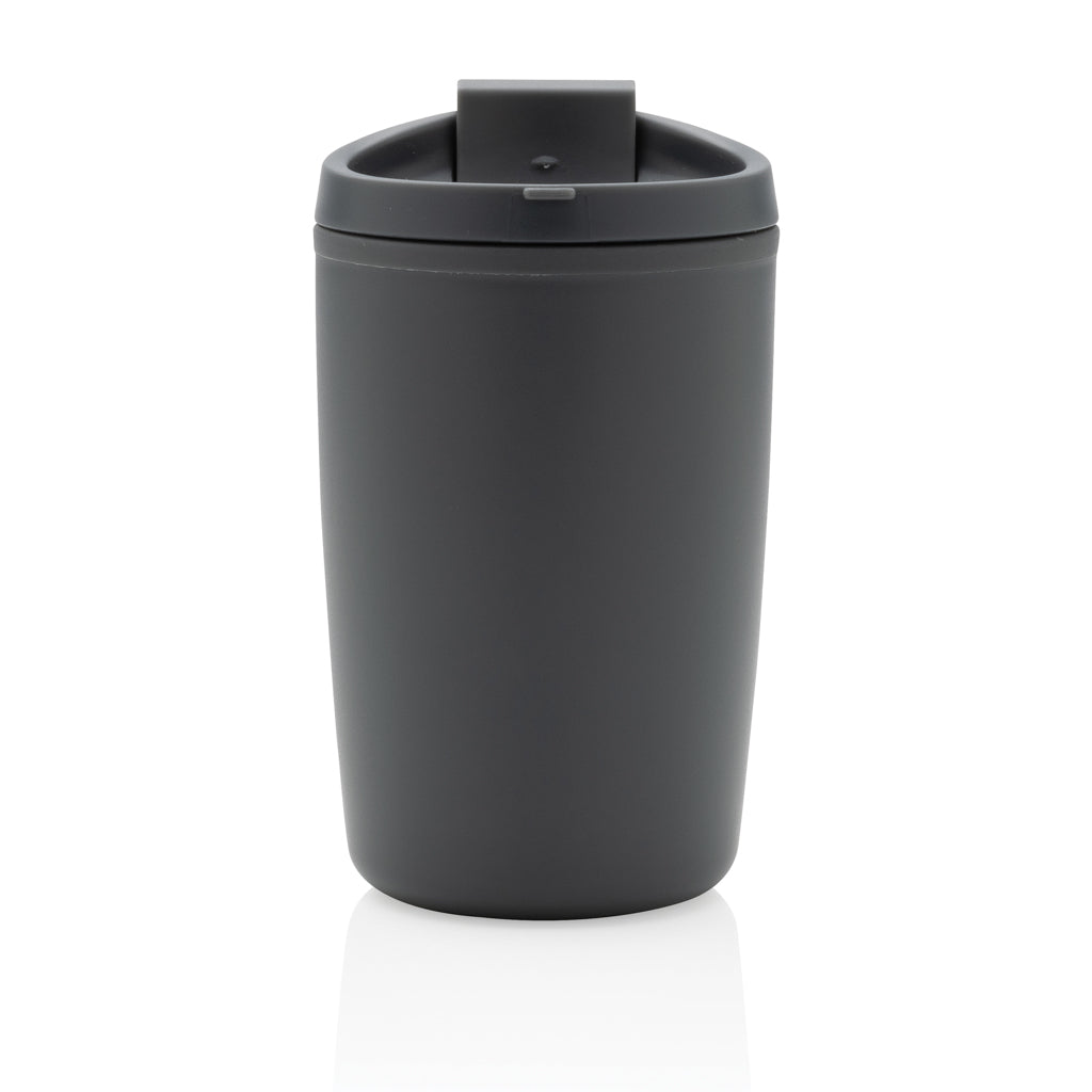 GRS Recycled PP tumbler with flip lid