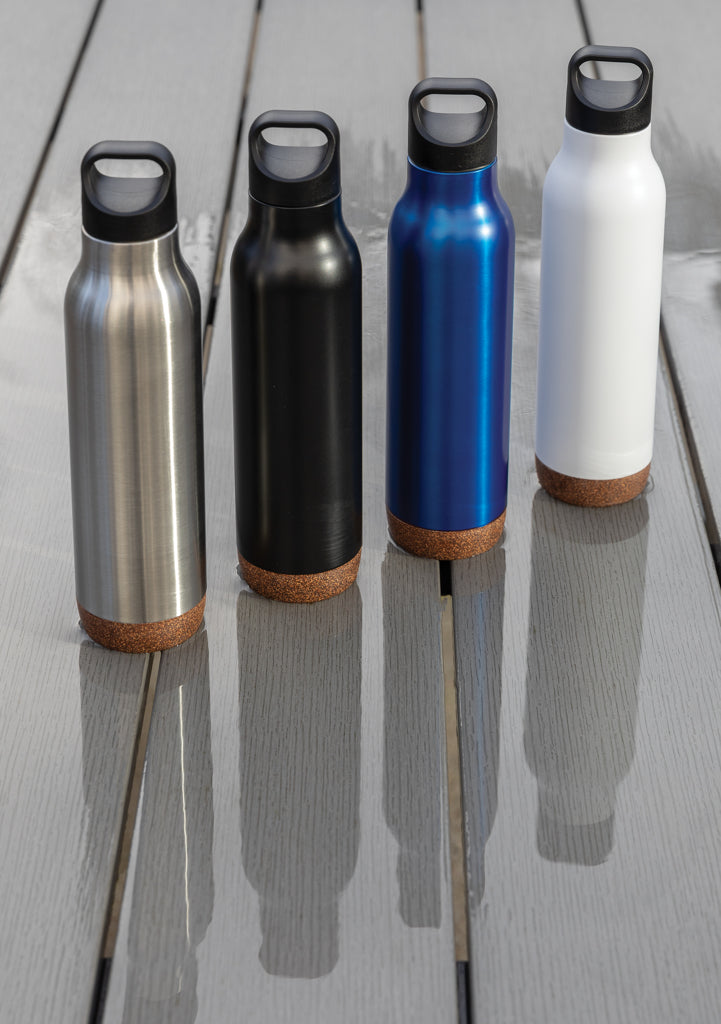 Cork leakproof vacuum flask