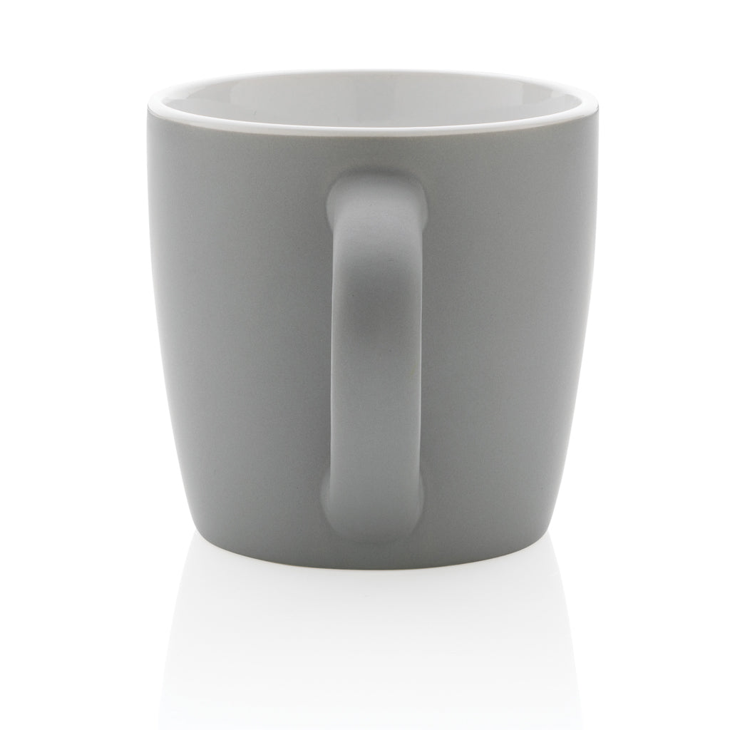 Ceramic mug with coloured inner 300ml