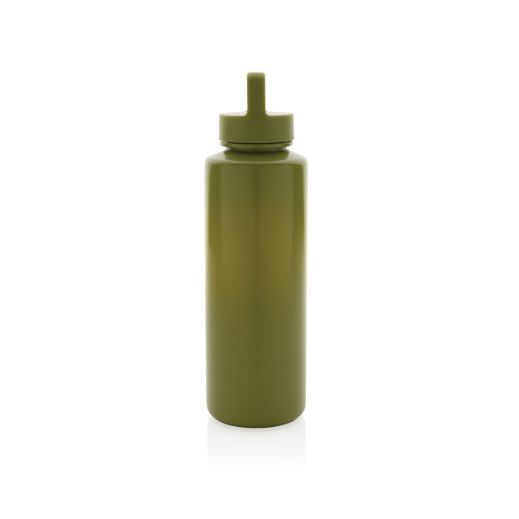 RCS certified recycled PP water bottle with handle