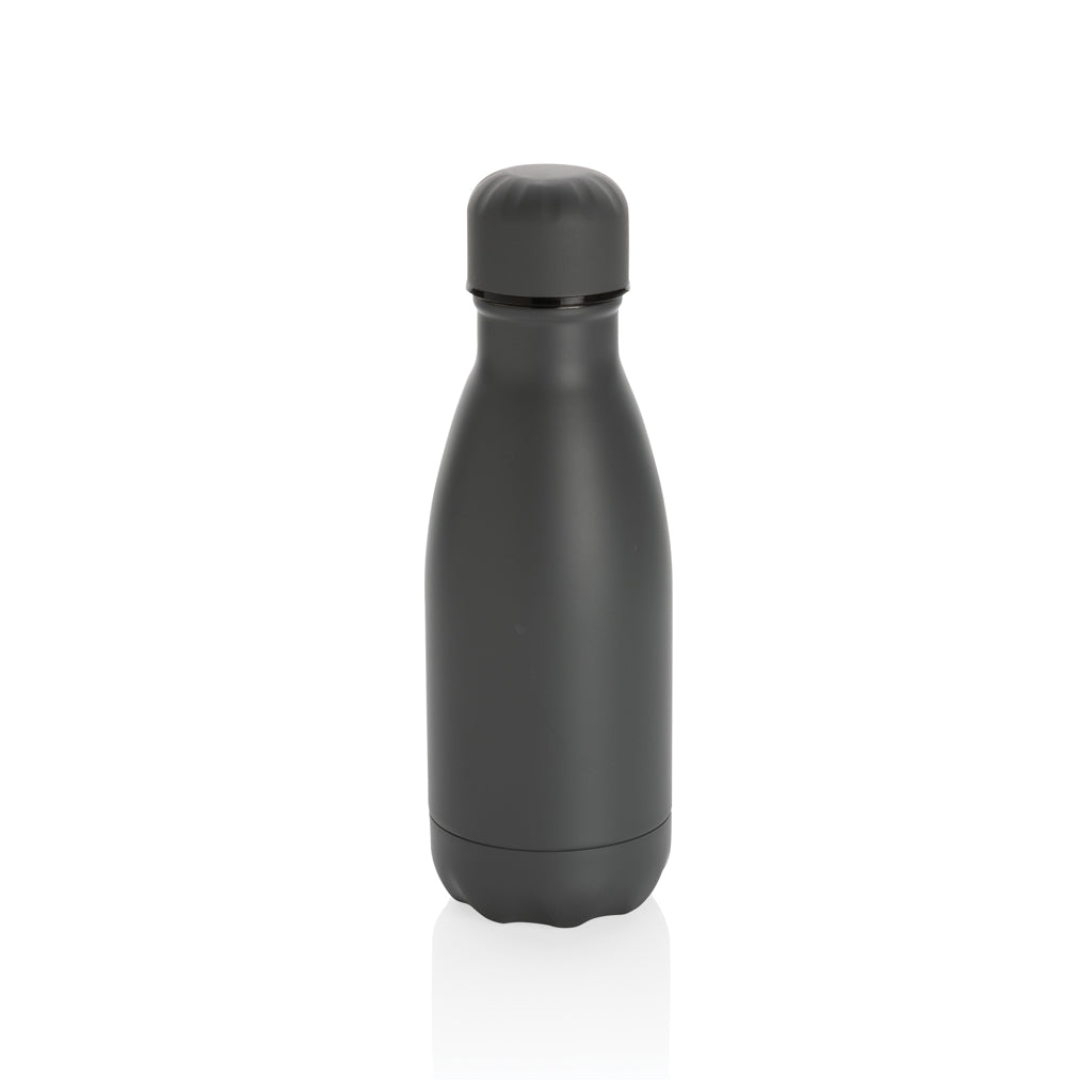 Solid colour vacuum stainless steel bottle 260ml
