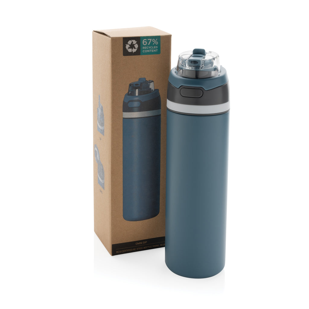 Omni Sip RCS certified re-steel lockable bottle 720ml