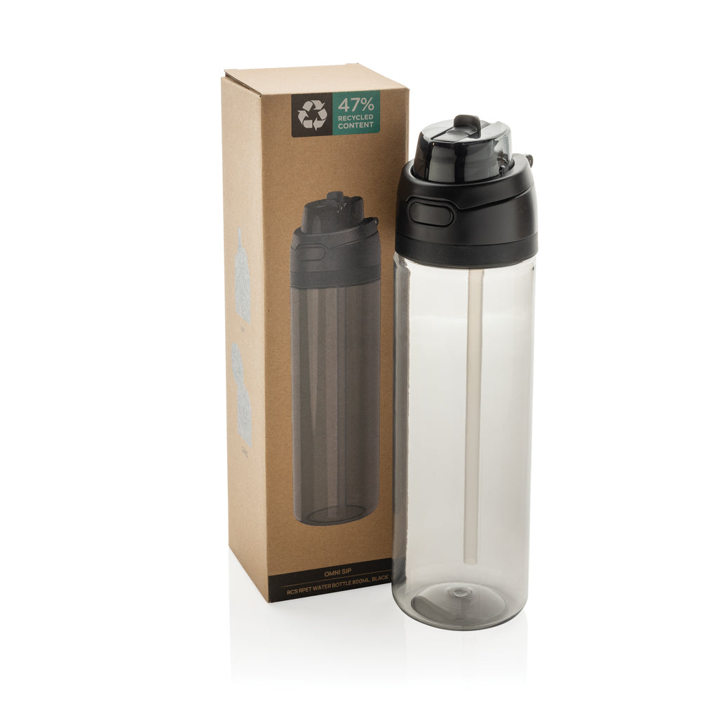 Omni sip RCS RPET water bottle 800ML