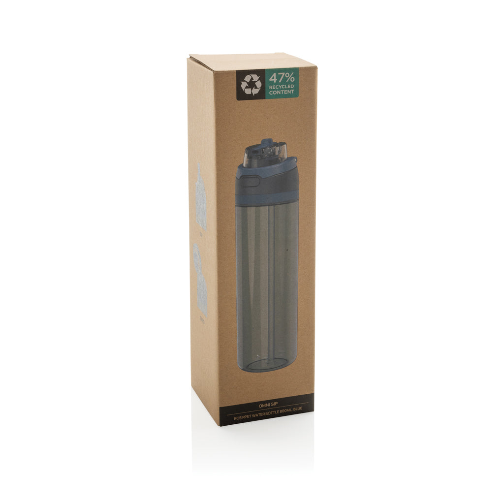 Omni sip RCS RPET water bottle 800ML