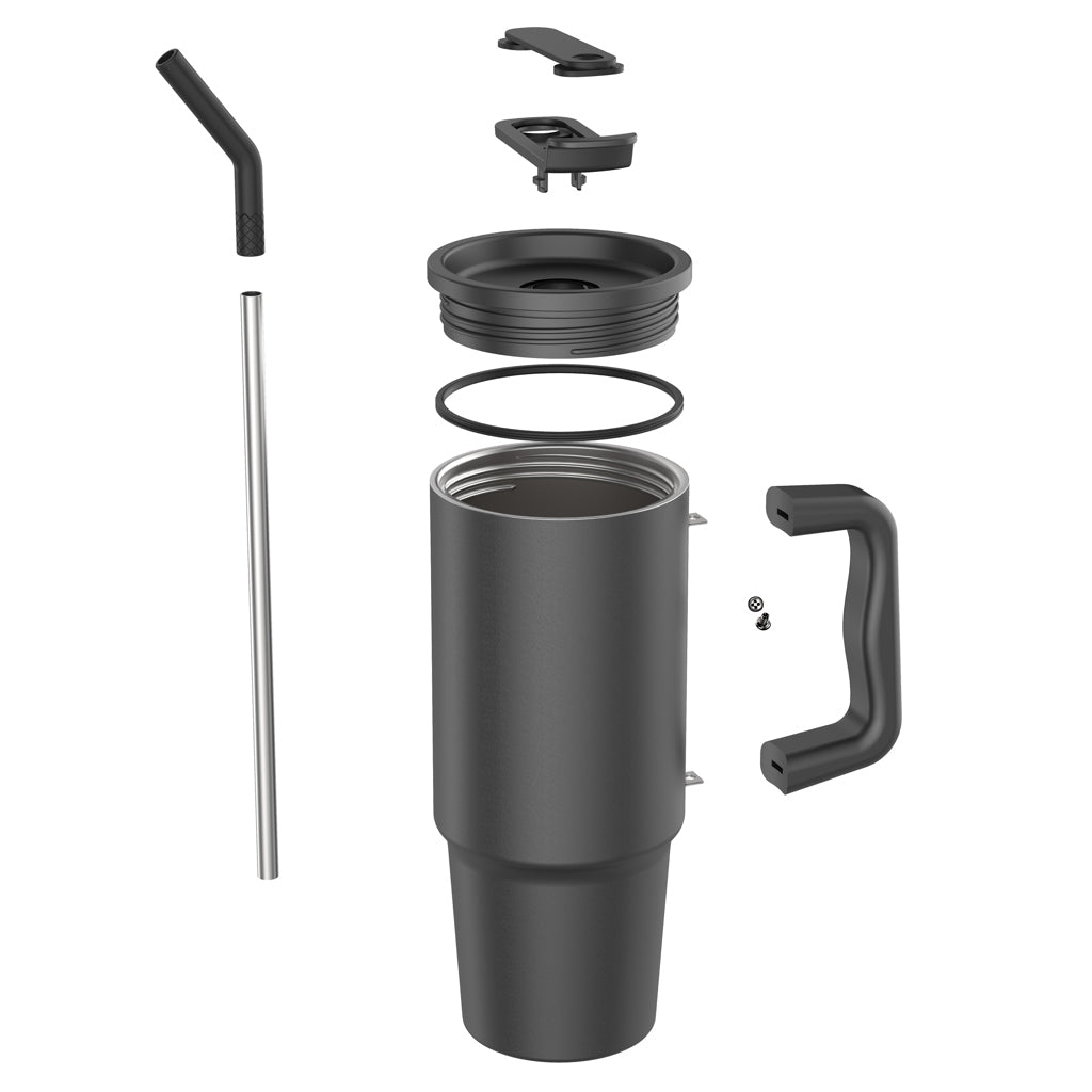 Embrace deluxe RCS recycled stainless steel tumbler 900ml