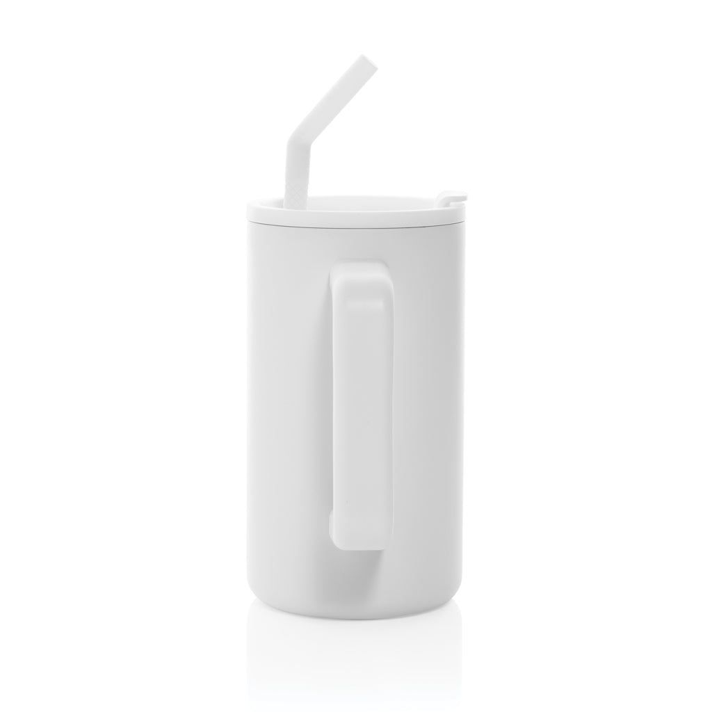 Cube RCS certified recycled steel mug 800ml
