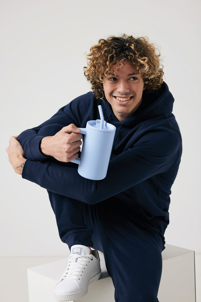 Cube RCS certified recycled steel mug 800ml