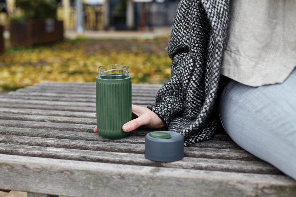 Black+Blum Glass Travel Cup 340ML