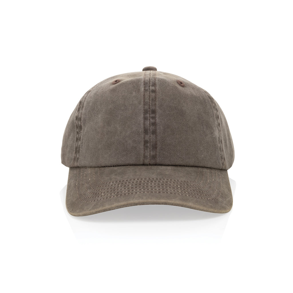 BEAU AWARE™ Washed 6 panel 270gsm cotton twill cap