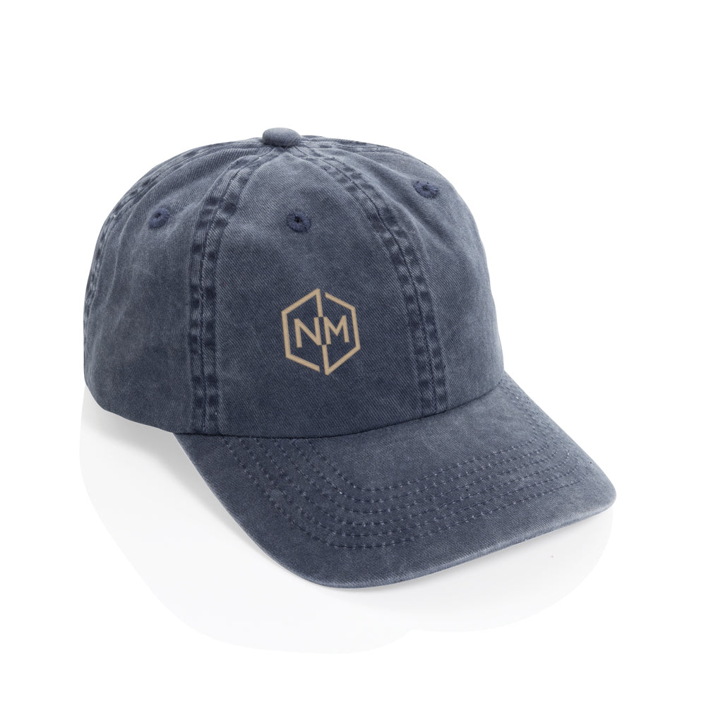 BEAU AWARE™ Washed 6 panel 270gsm cotton twill cap