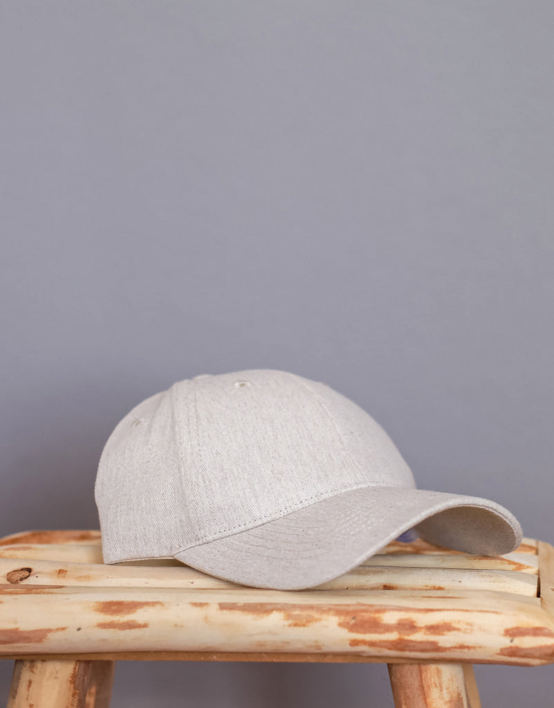 Milo AWARE™ recycled heather 6 panel cap 200gr