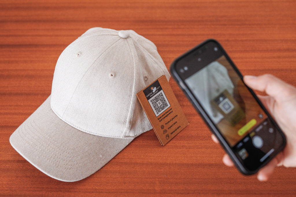 Milo AWARE™ recycled heather 6 panel cap 200gr