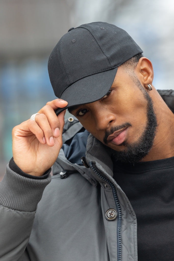 Impact 6 panel 280gr Recycled cotton cap with AWARE™ tracer