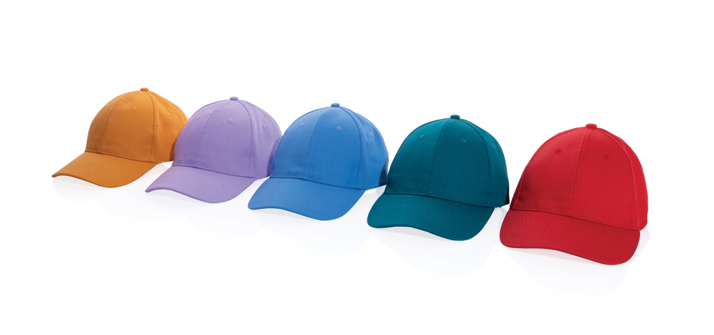 Impact 6 panel 280gr Recycled cotton cap with AWARE™ tracer
