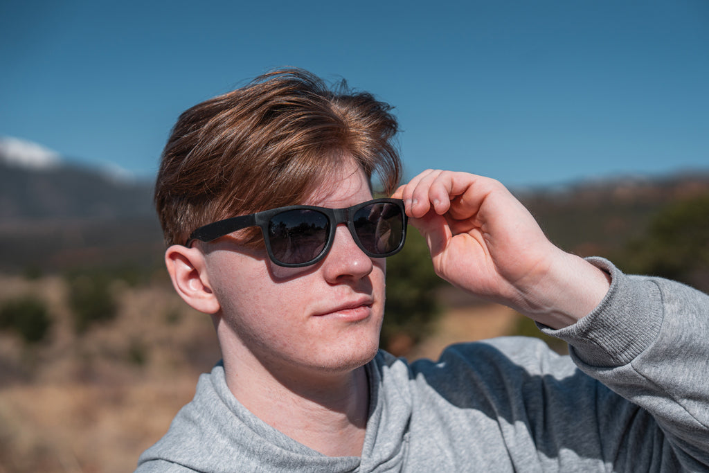 RCS recycled PP plastic sunglasses