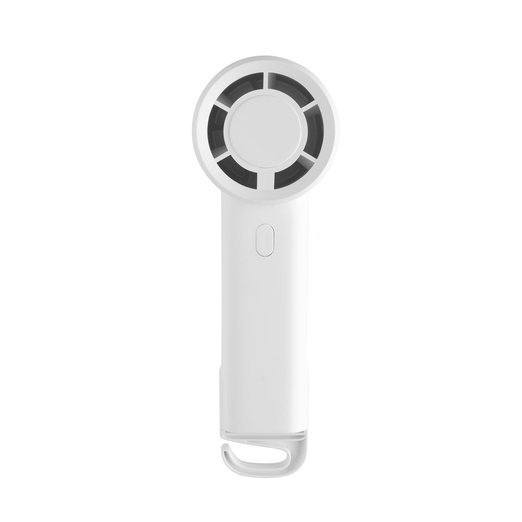 Twist RCS recycled plastic re-chargeable portable fan