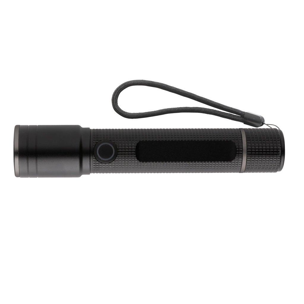 Gear X RCS recycled aluminium USB-rechargeable torch