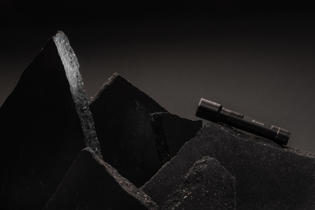 Gear X RCS recycled aluminium USB-rechargeable torch large