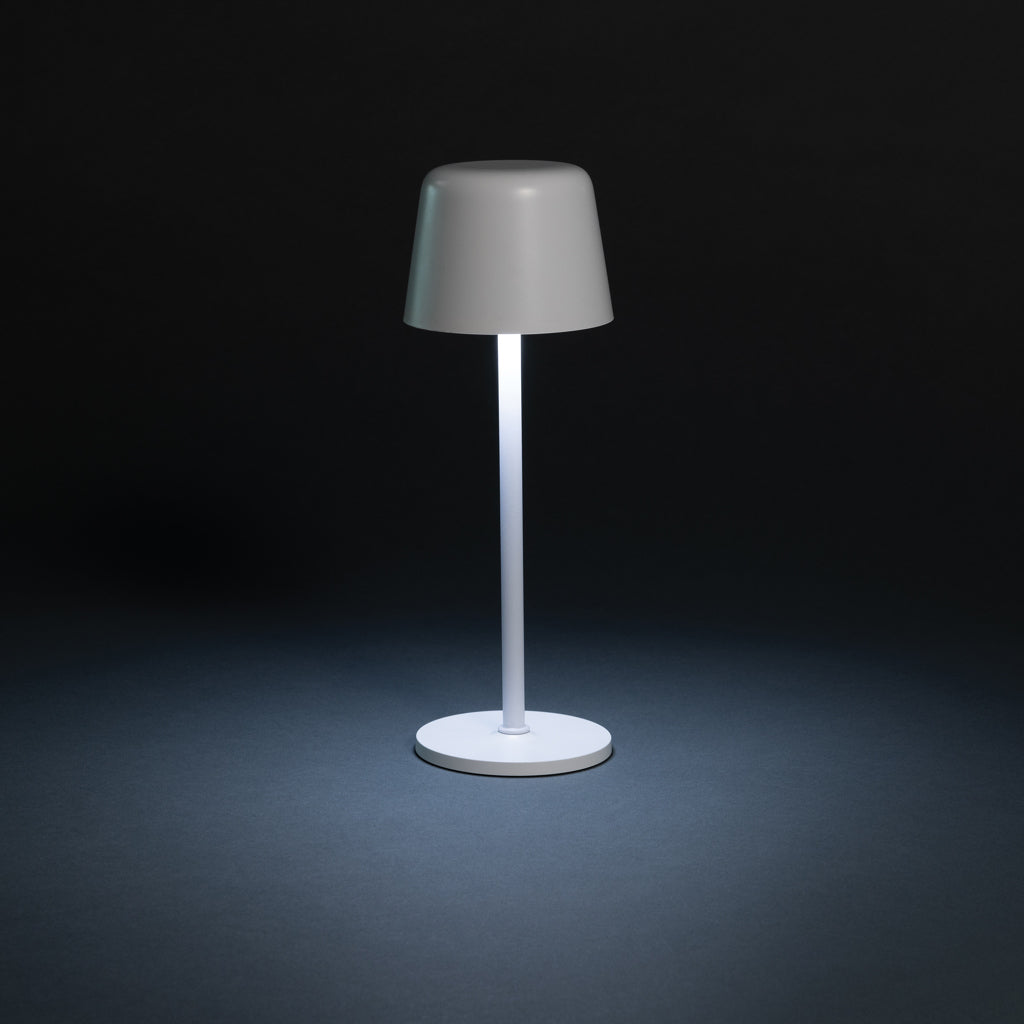 Zenic RCS recycled plastic USB re-chargable table lamp