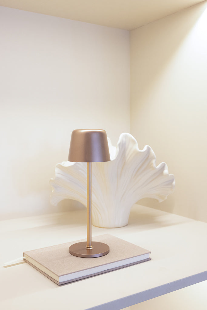 Zenic RCS recycled plastic USB re-chargable table lamp