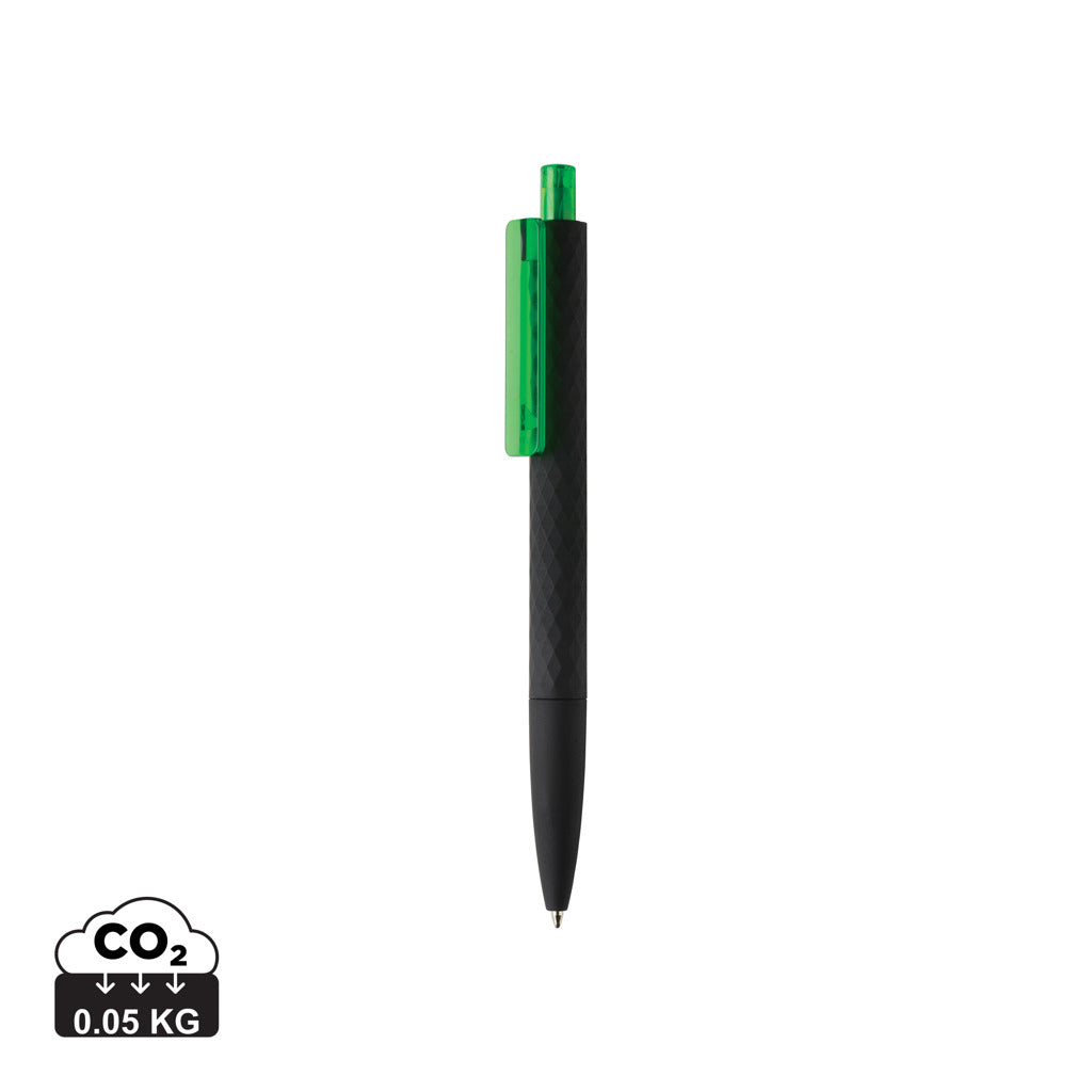 X3 RCS certified R-ABS black smooth touch pen