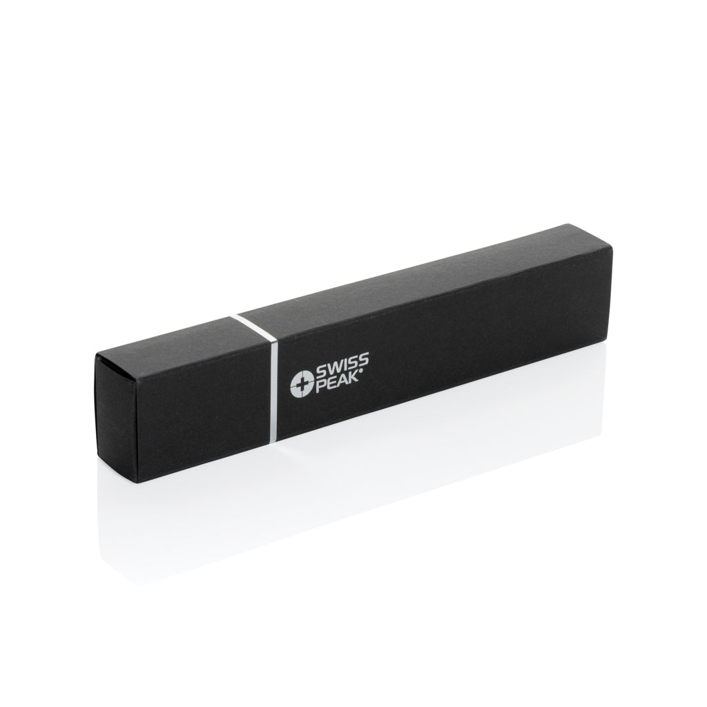 Swiss Peak Storm RCS recycled aluminium dual tip pen