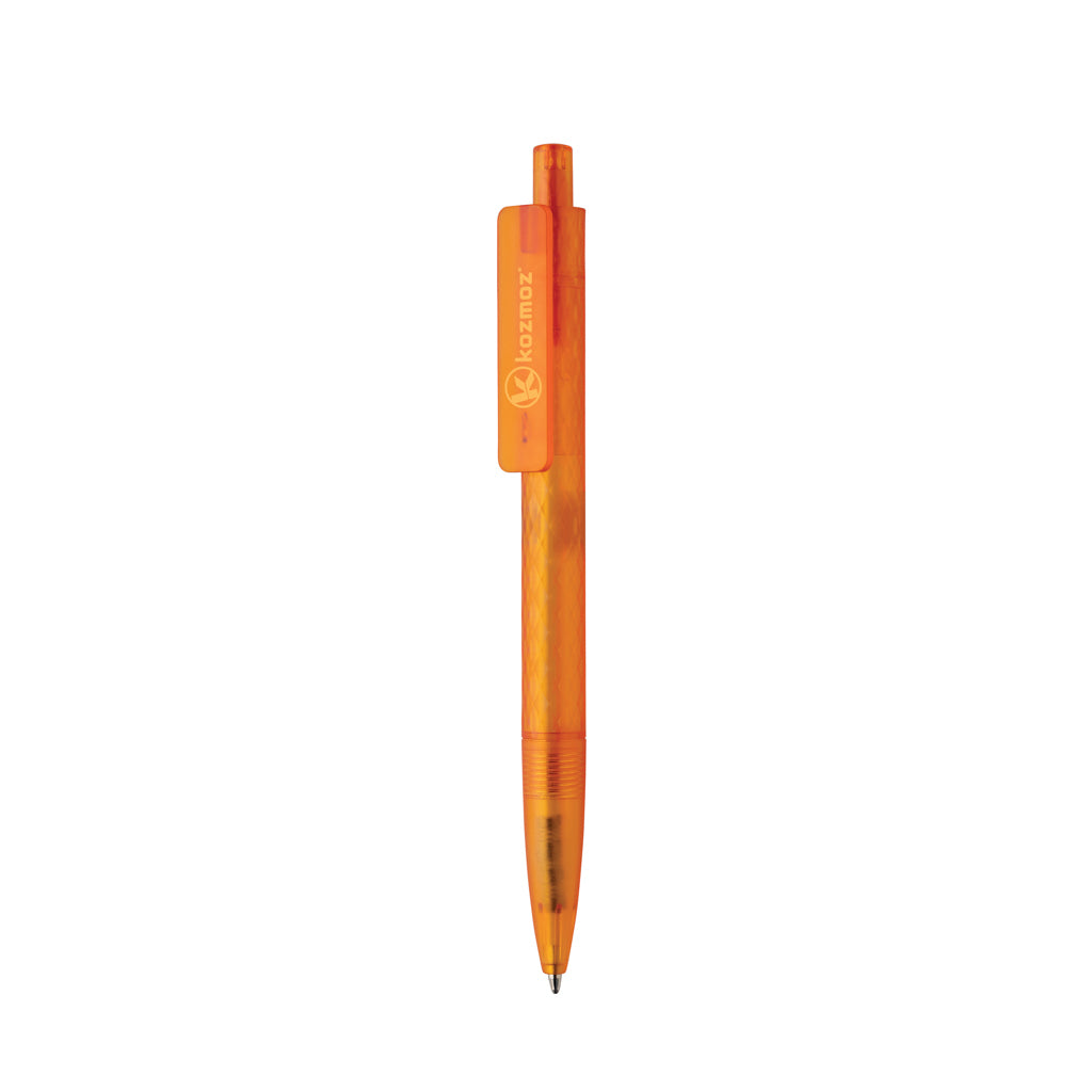 X3 GRS recycled PC plastic pen frosted