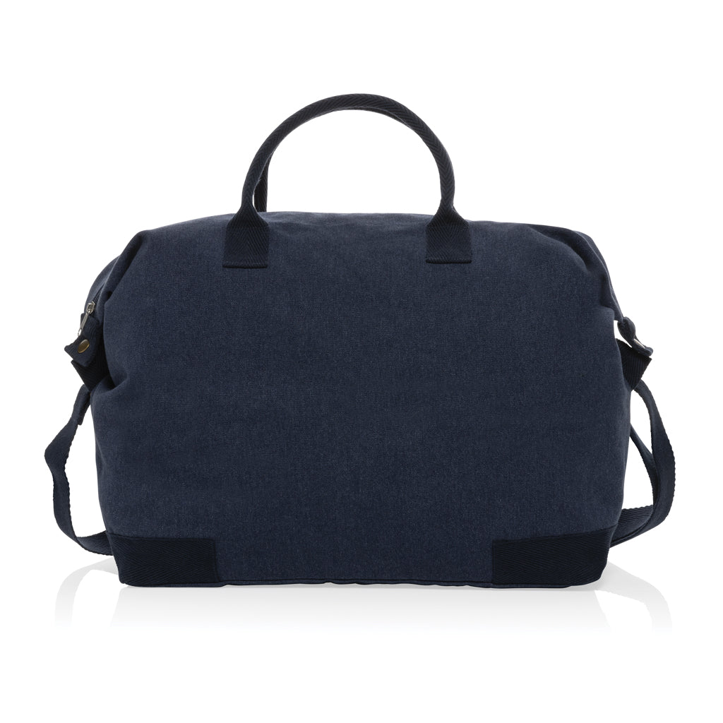 Kezar AWARE™ 500 gsm recycled canvas deluxe weekend bag