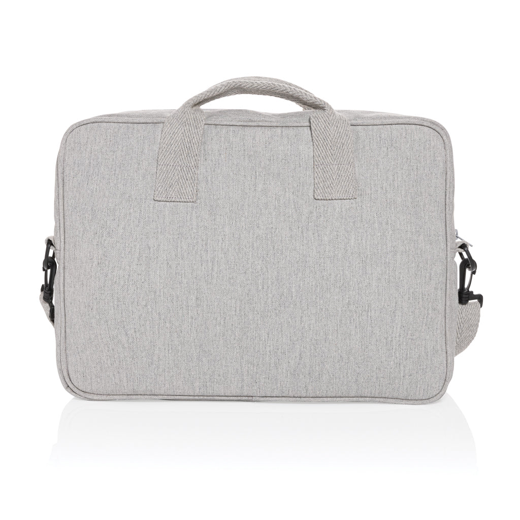 Laluka AWARE™ recycled cotton 15.4 inch laptop bag