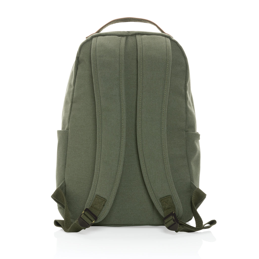 Impact AWARE™ 16 oz. recycled canvas backpack