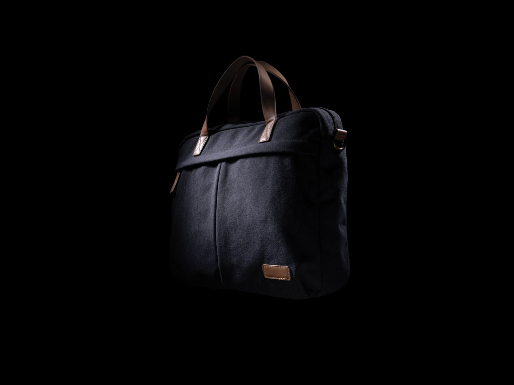 Impact AWARE™ 16 oz. recycled canvas laptop bag