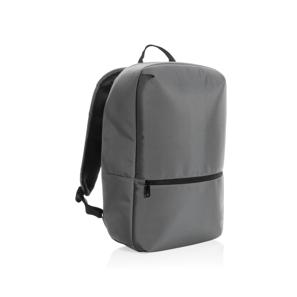Impact AWARE™ 1200D Minimalist 15.6 inch laptop backpack - anthracite, rPET,rPET