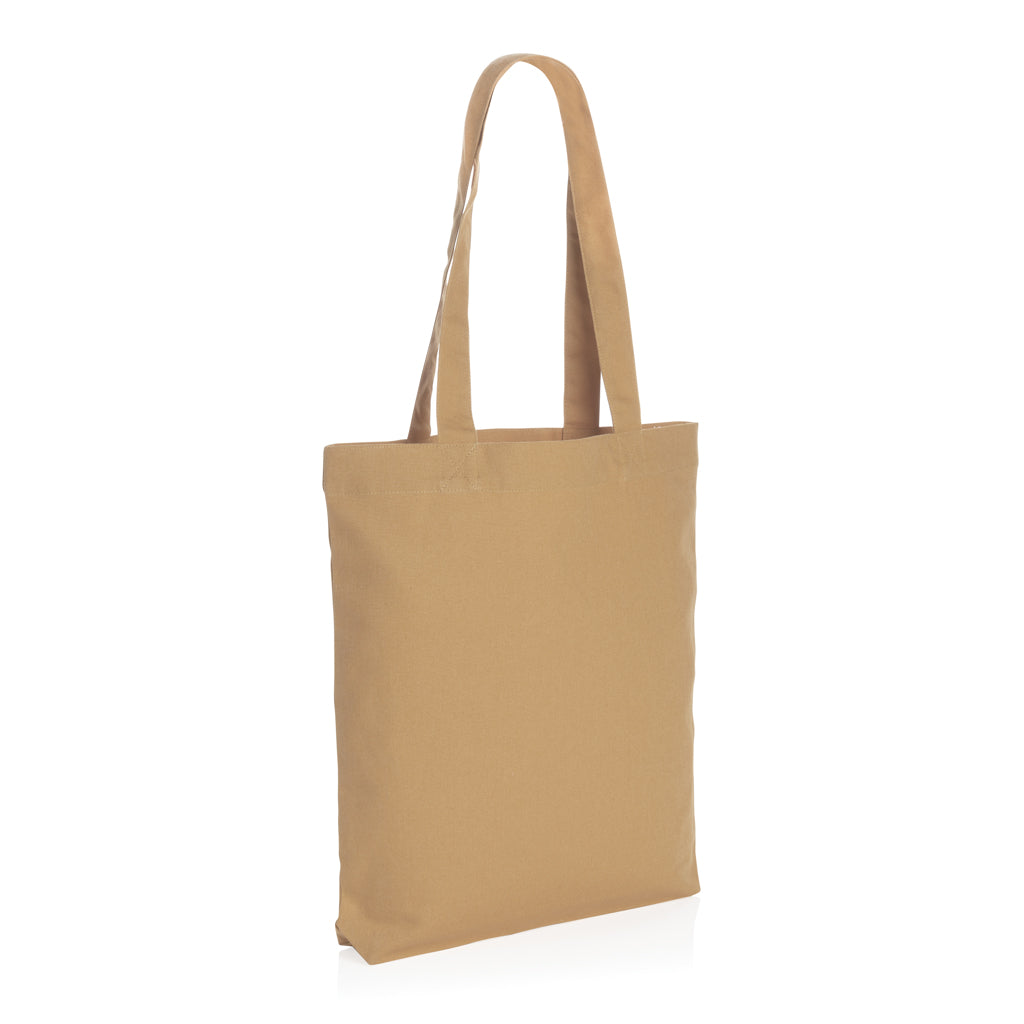 Impact AWARE™ 285gsm rcanvas tote bag undyed - brown, Recycled Canvas