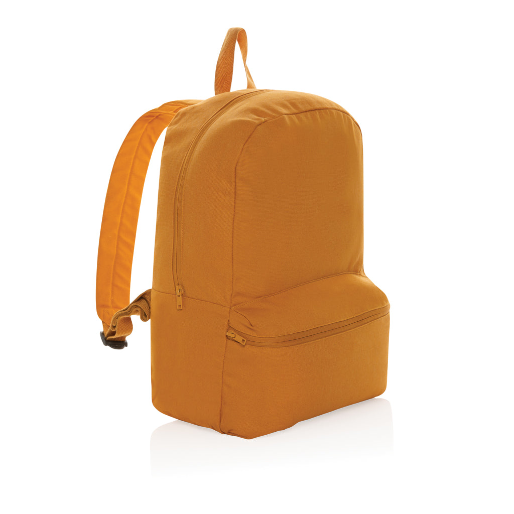 Impact Aware™ 285 gsm rcanvas backpack - sundial orange, Recycled Canvas