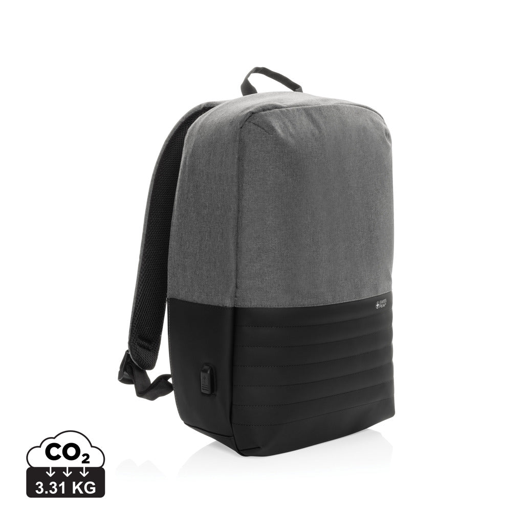 Swiss Peak AWARE™ RFID anti-theft 15.6'' laptop backpack