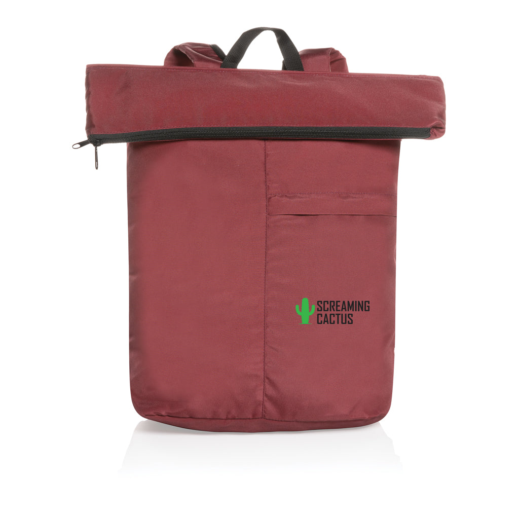 Dillon AWARE™ RPET lightweight foldable backpack