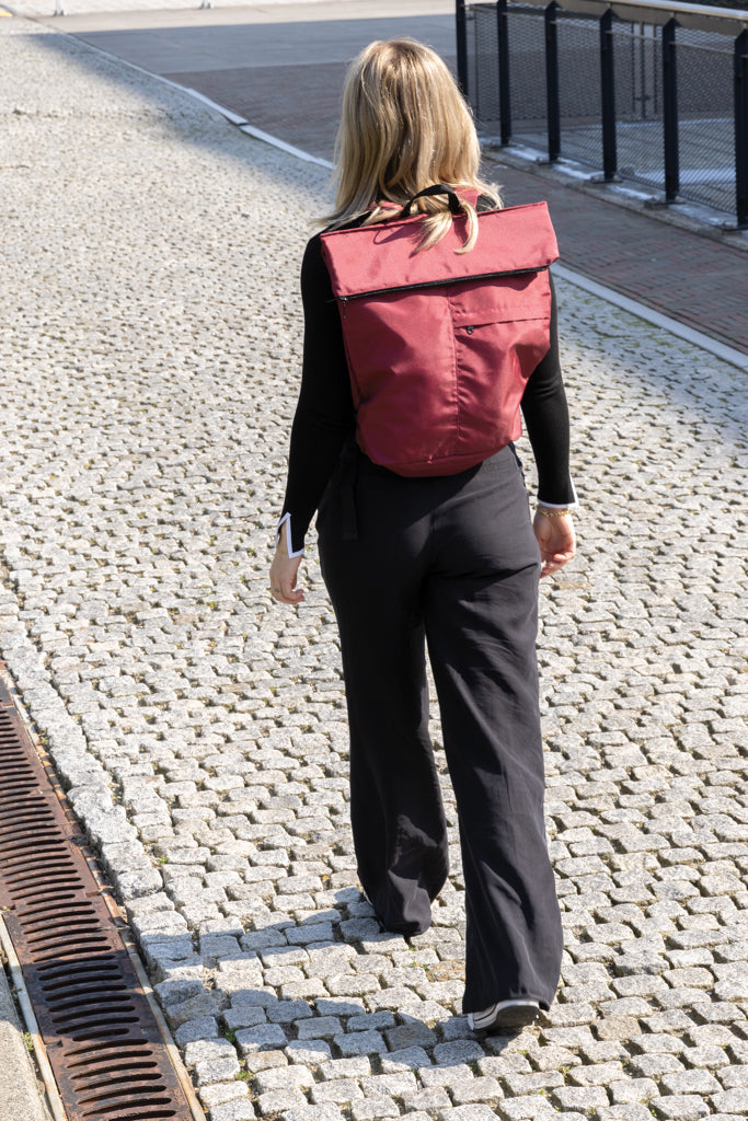 Dillon AWARE™ RPET lightweight foldable backpack