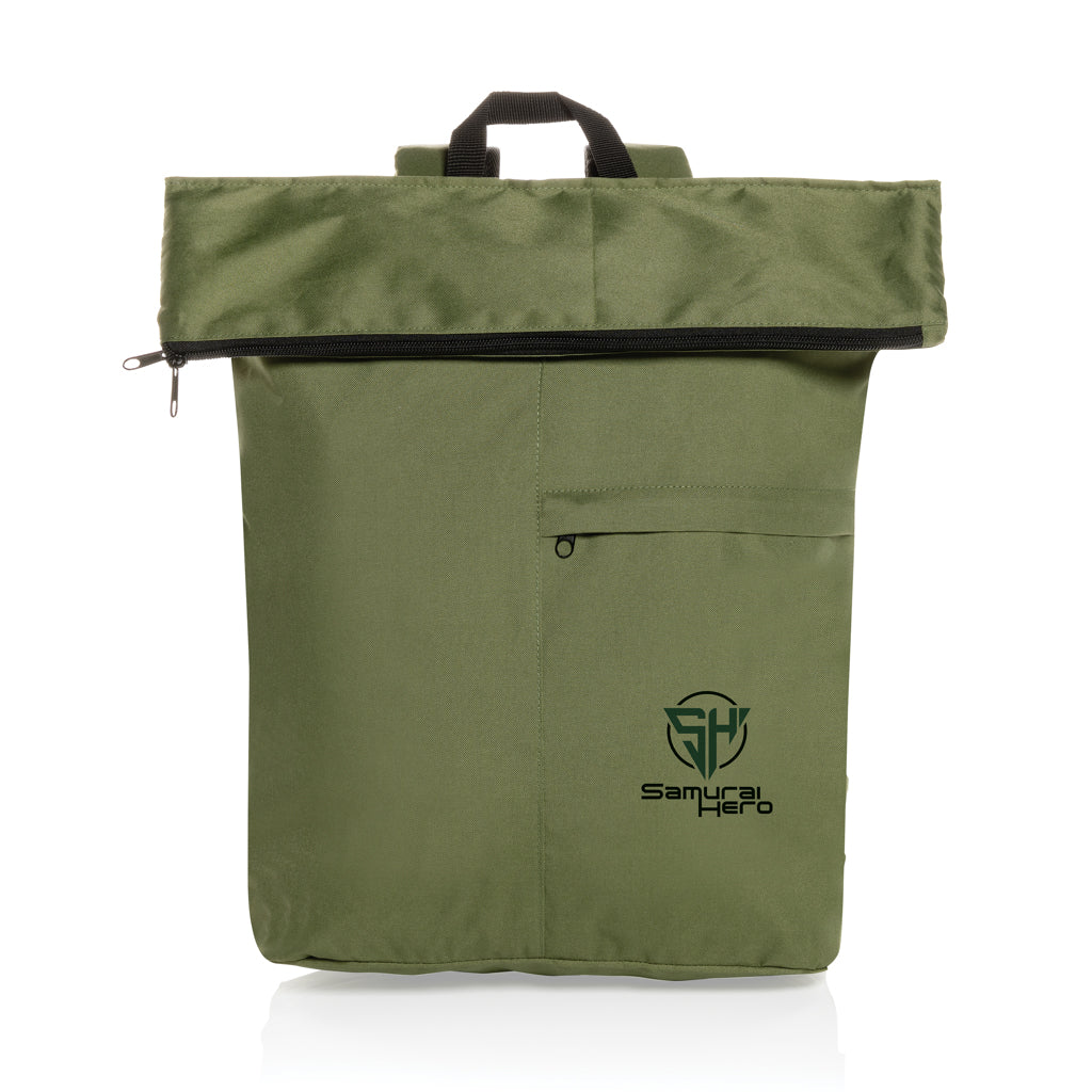 Dillon AWARE™ RPET lightweight foldable backpack